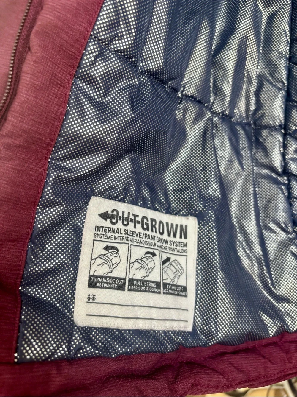 Columbia Insulated Hooded Winter Coat - Berry